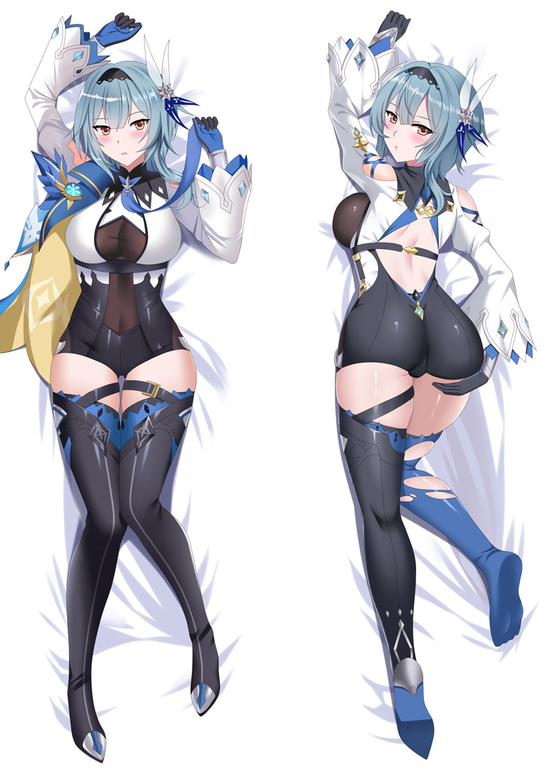 Genshin Impact Eula Anime Dakimakura Body Pillow Cover image 0
