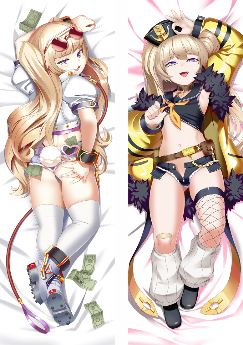 Azur Lane USS Bache (DD-470) Anime Dakimakura Pillow Cover image 0