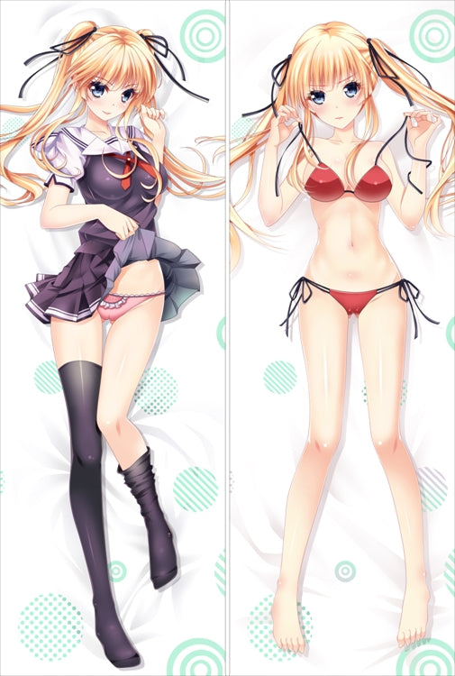 New Anime Saekano: How to Raise a Boring Girlfriend Eriri Spencer Sawamura Dakimakura Bed Hugging Body Pillow Case image 0