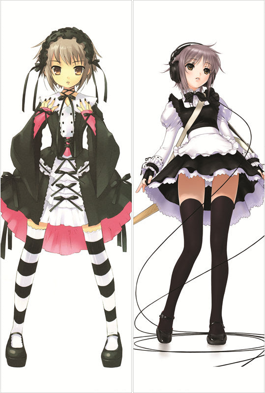 Haruhi Suzumiya Anime Dakimakura Waifu Pillow Case image 0