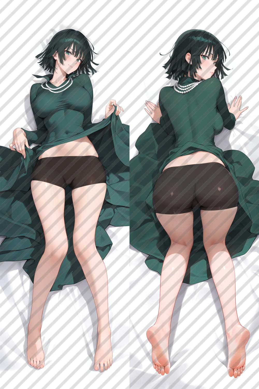 One-Punch Man Fubuki Anime Dakimakura Body Pillow Cover image 0