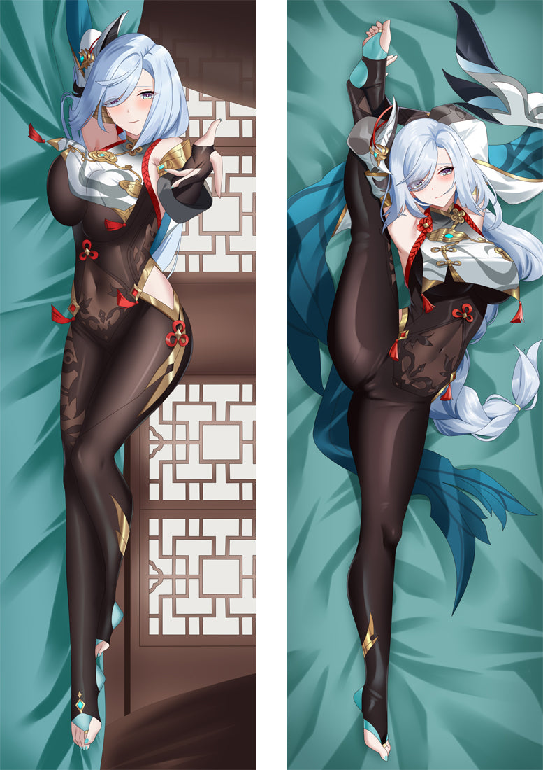 Genshin Impact Shenhe Body Pillow Covers image 0