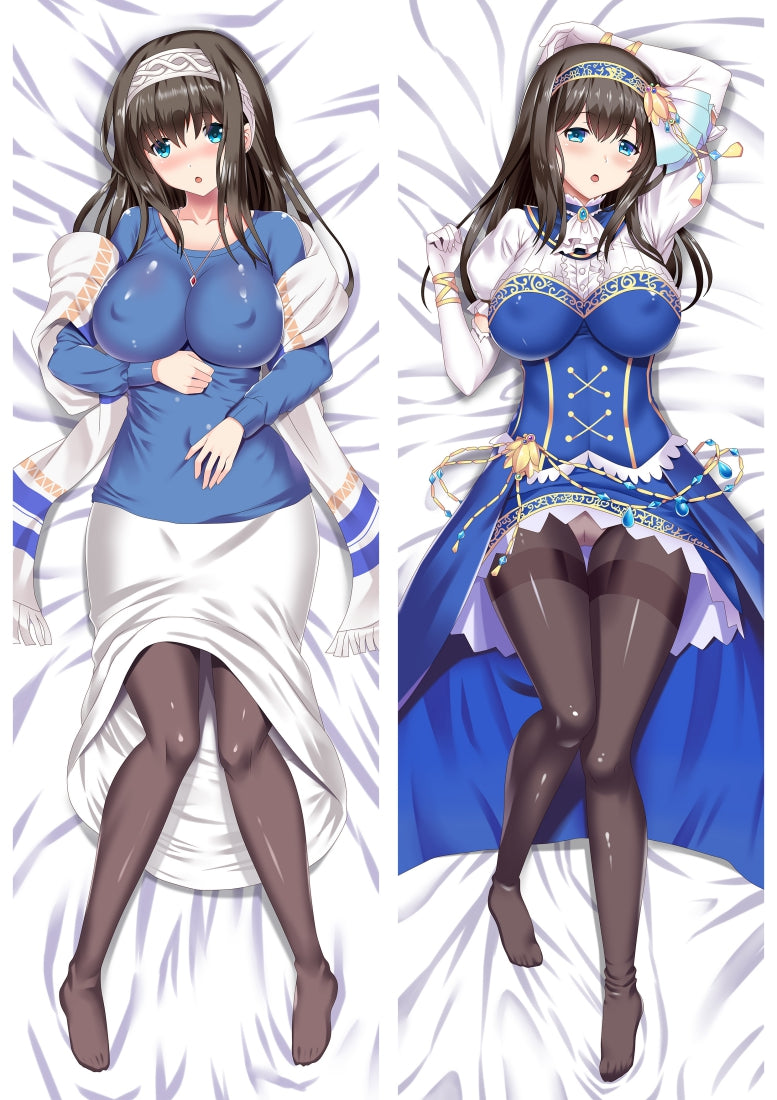 The Idolmaster Fumi Sagisawa Anime Dakimakura Pillow Cover image 0