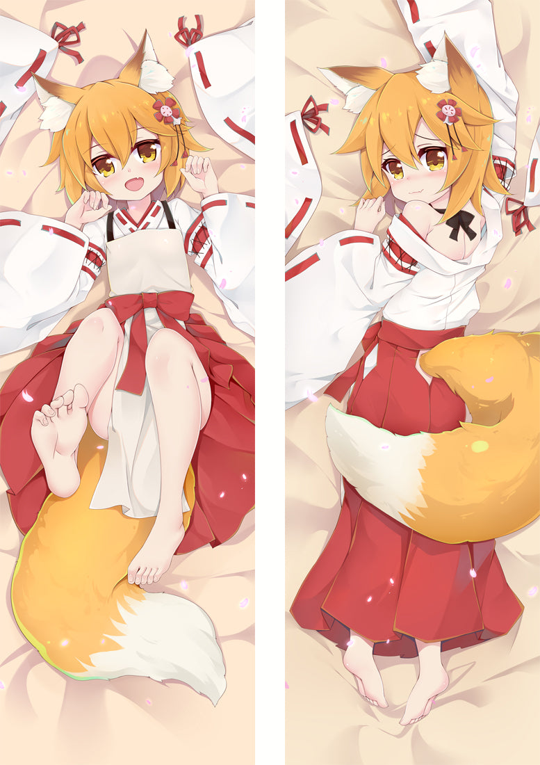 Sewayaki Kitsune no Senko-san Senko Anime Dakimakura Pillow Cover image 0