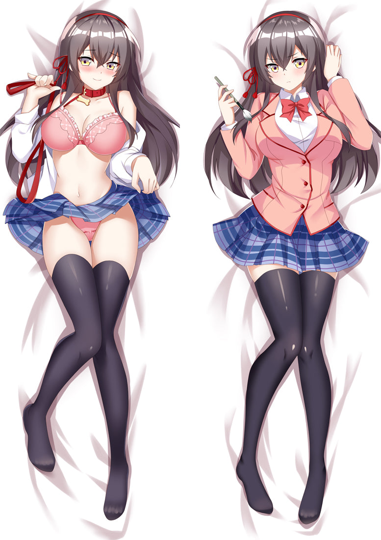 Kawaikereba Hentai demo Suki ni Natte Kuremasuka? Anime Dakimakura Body Pillow Cover image 0
