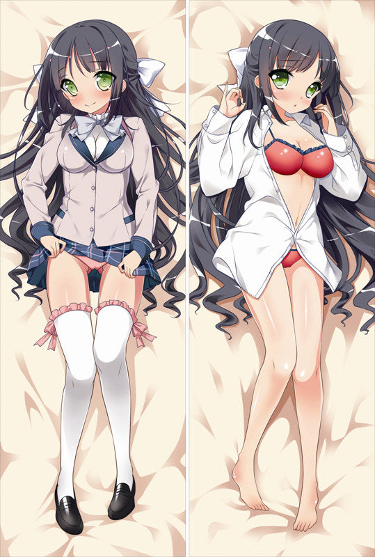 Kono Naka ni Hitori, Imouto ga Iru!-Konoe Tsuruma Anime Dakimakura Japanese Pillow Cover image 0