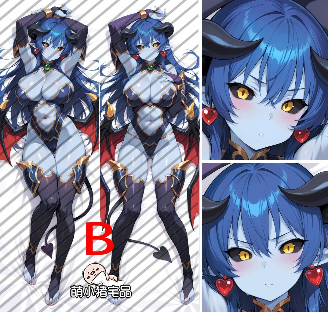 Sdorica Demon General Astaroth Anime Dakimakura Body Pillow Cover image 0
