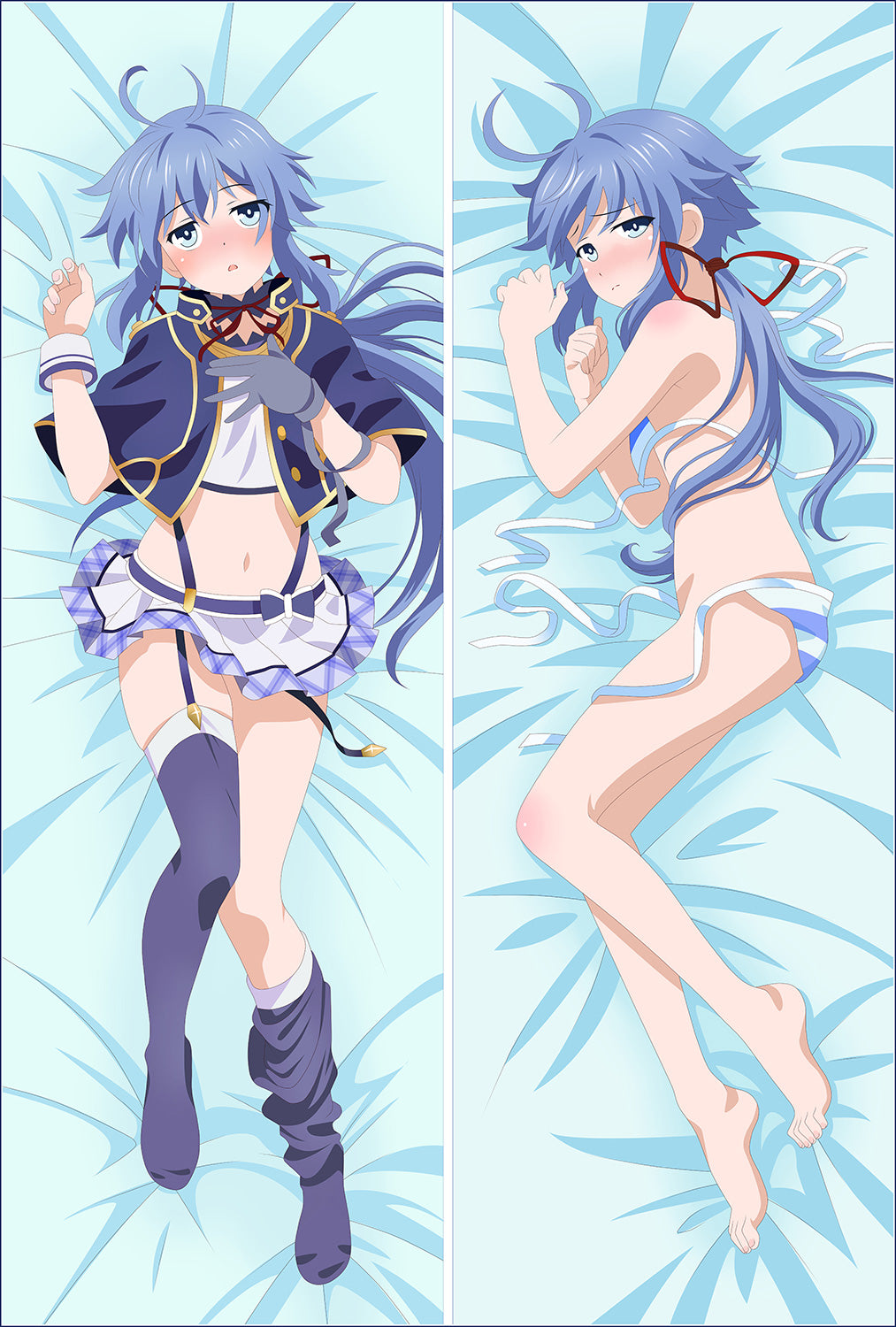 Akashic Records of Bastard Magic Instructor Rieiel Reyford with Double Sides Zipper To Make Love Anime Dakimakura Pillow Case image 0