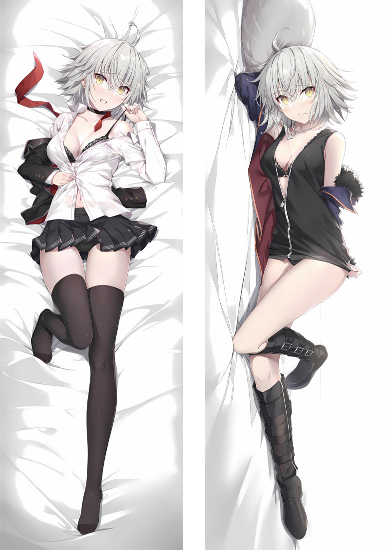Fate/Grand Order Jeanne d'Arc Alter Anime Dakimakura Girl Pillow Cover image 0