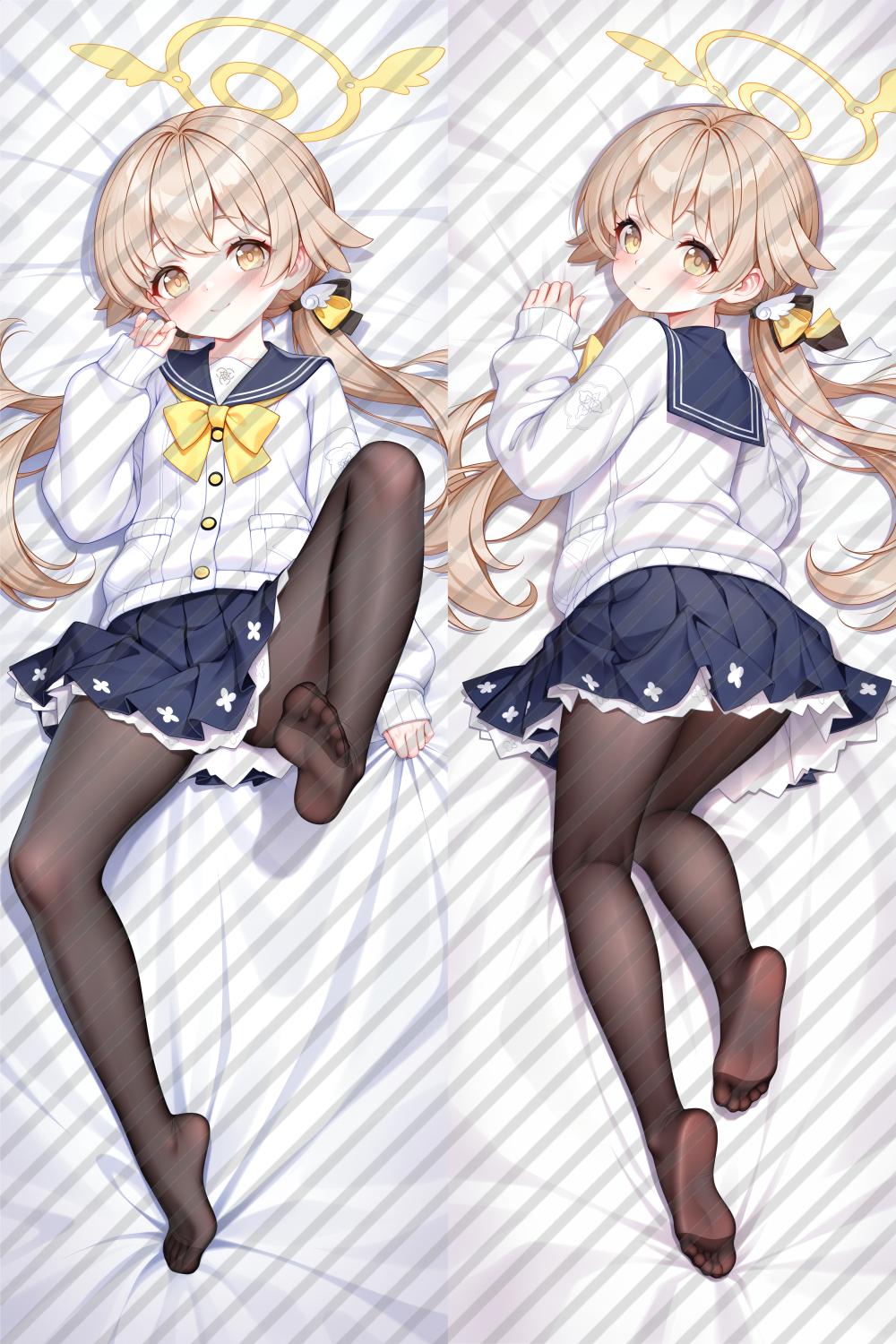 Blue Archive Ajitani Hifumi Anime Dakimakura Girl Body Pillow Cover image 0