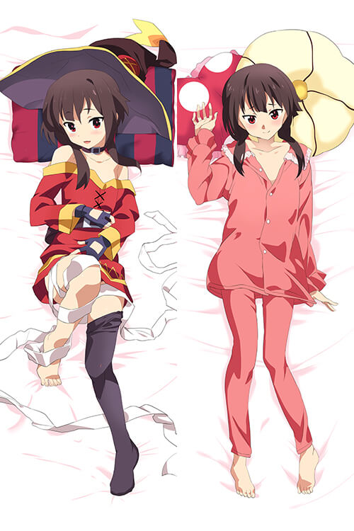 KonoSuba God's Blessing on This Wonderful World Megumin Anime Dakimakura Japanese Hugging Body Pillow Cover image 0