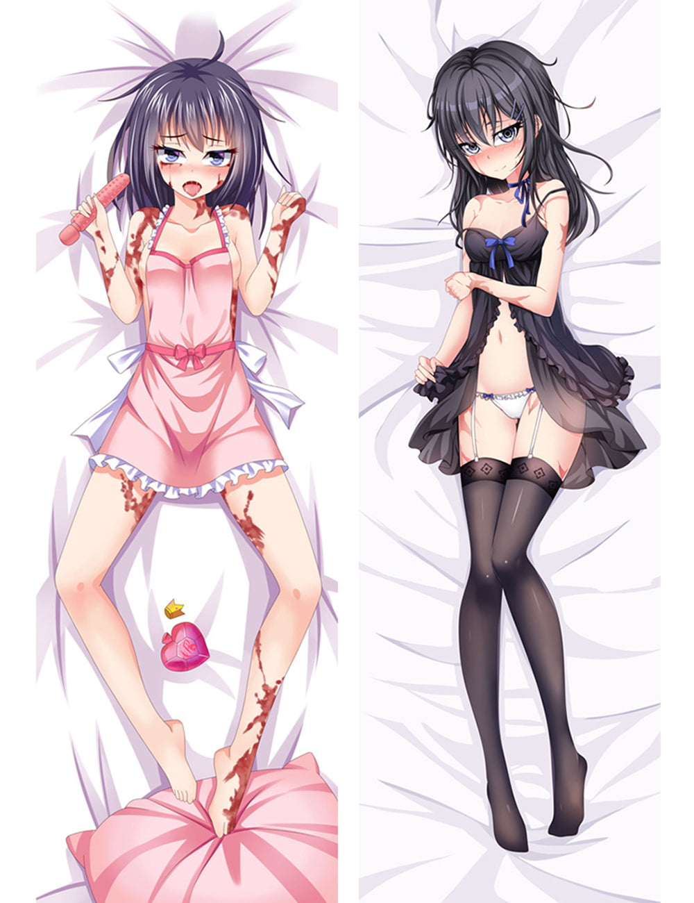 Life With A Slave -Teaching Feeling- Shiruvi Anime Dakimakura Pillow Cover image 0