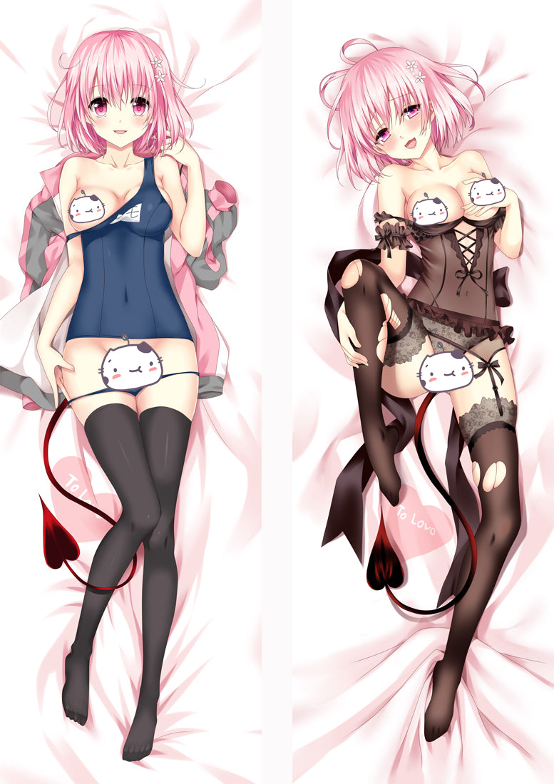 To Love-Ru Momo Youth Deviluke Anime Dakimakura Pillow Cover image 0