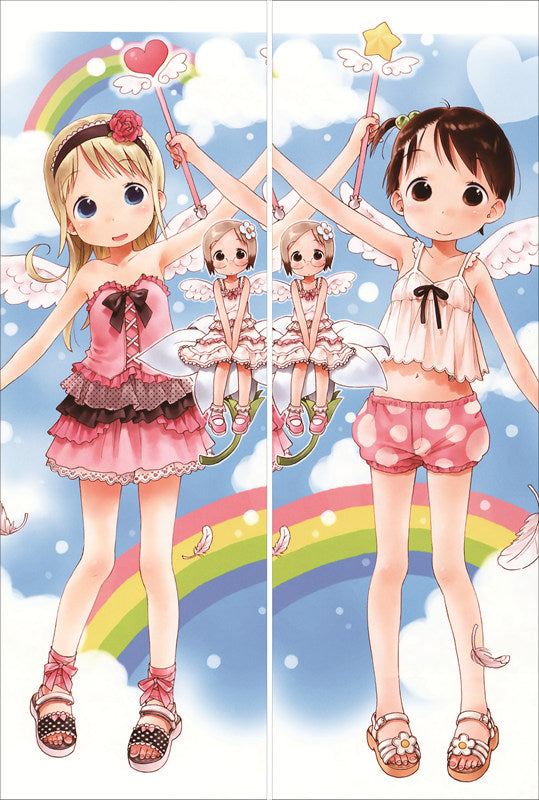 Strawberry Marshmallow Ana Coppola + Chika Itou Anime Dakimakura Japanese Pillow Cover image 0