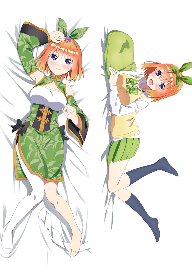 The Quintessential Quintuplets Nakano Yotsuba Dakimakura Body Pillow Cover image 0
