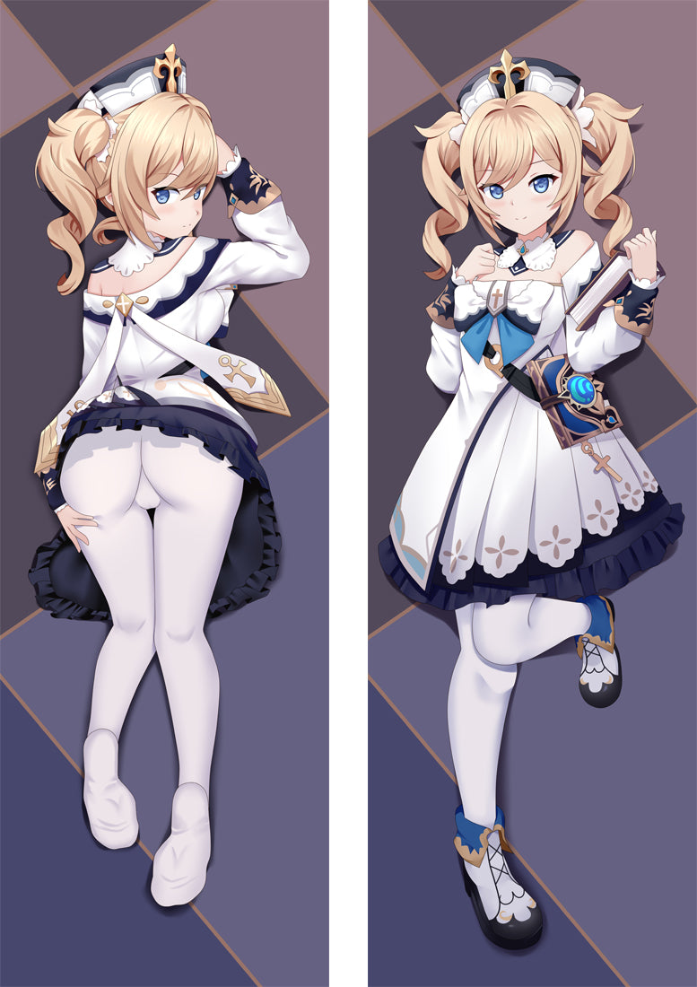 Genshin Impact Barbara Anime Dakimakura Pillow Cover image 0