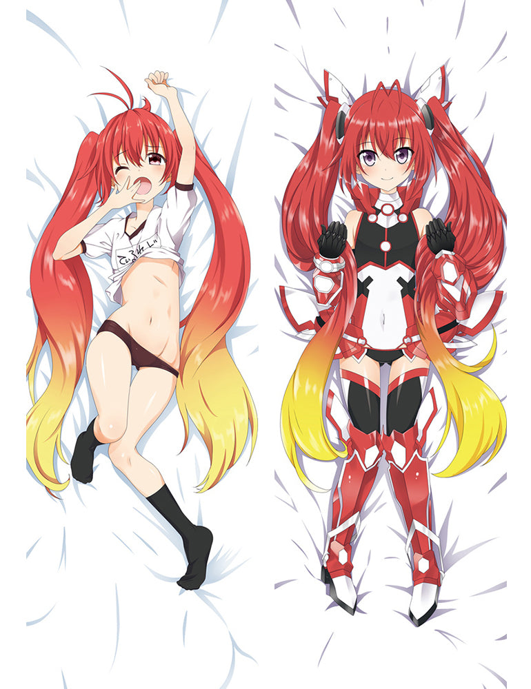 Gonna Be The Twin-Tail!! Tail Red SÅji Mitsuka Anime Dakimakura Pillow Cover image 0