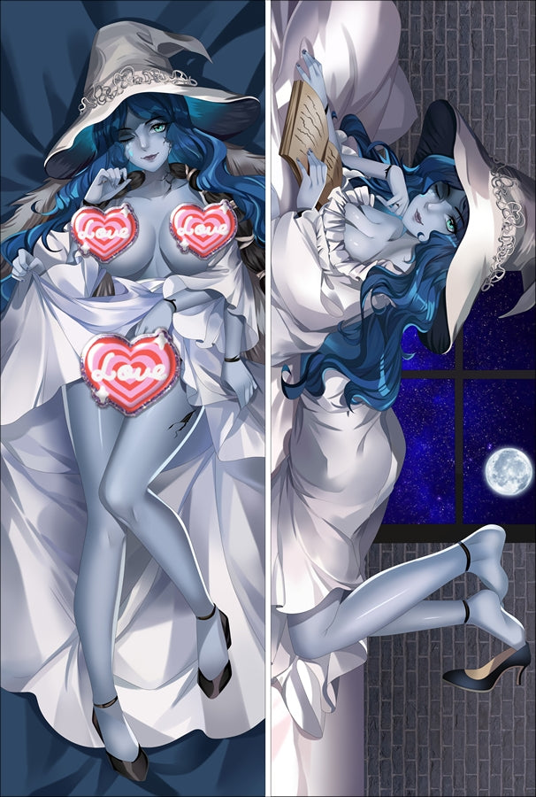 Elden Ring Ranni the Witch Anime Dakimakura Body Pillow Cover image 0