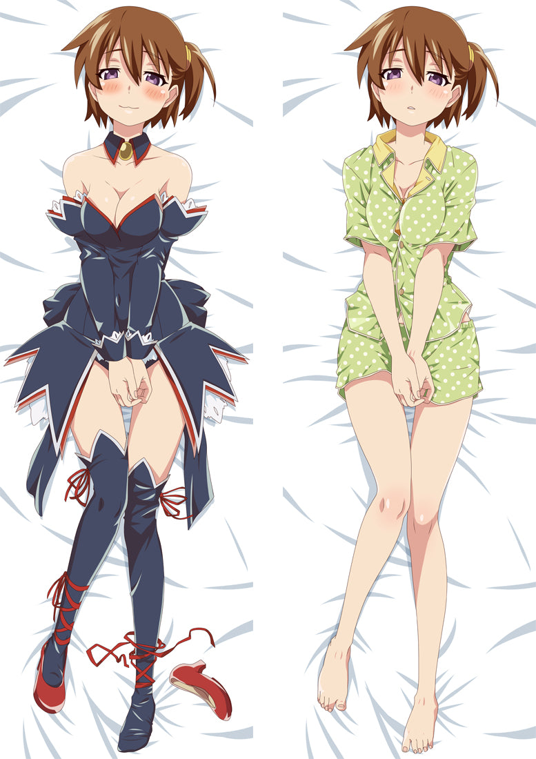 Higurashi When They Cry Ryugu Rena Anime Dakimakura Body Pillow Cover image 0