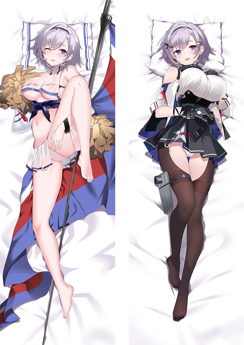 Azur Lane USS Reno Anime Dakimakura Pillow Cover image 0