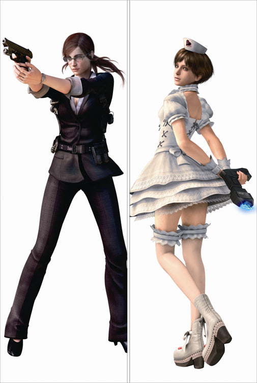 Resident Evil Anime Dakimakura Body Pillow Cover image 0