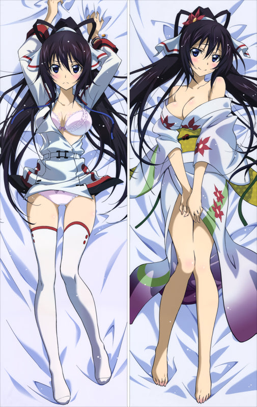 Infinite Stratos Houki Shinonono Anime Dakimakura Body Pillow Cover image 0