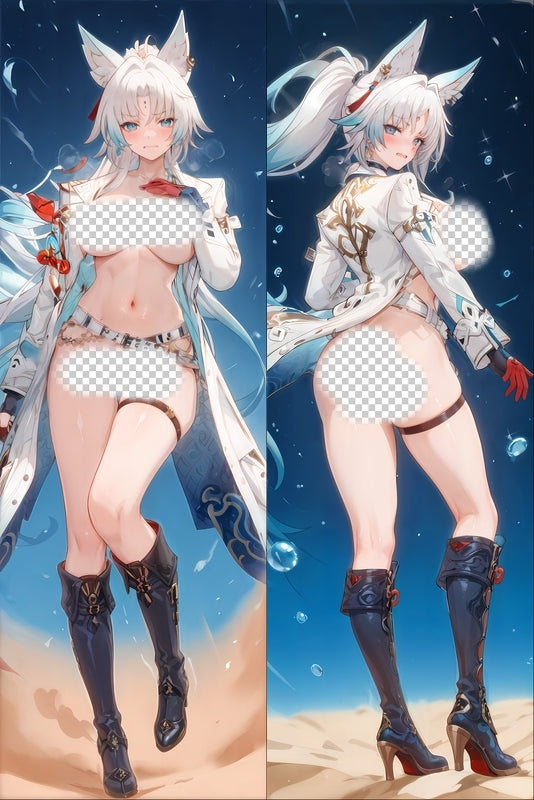 Honkai: Star Rail Feixiao Anime Dakimakura Naked Body Pillow Cover image 0