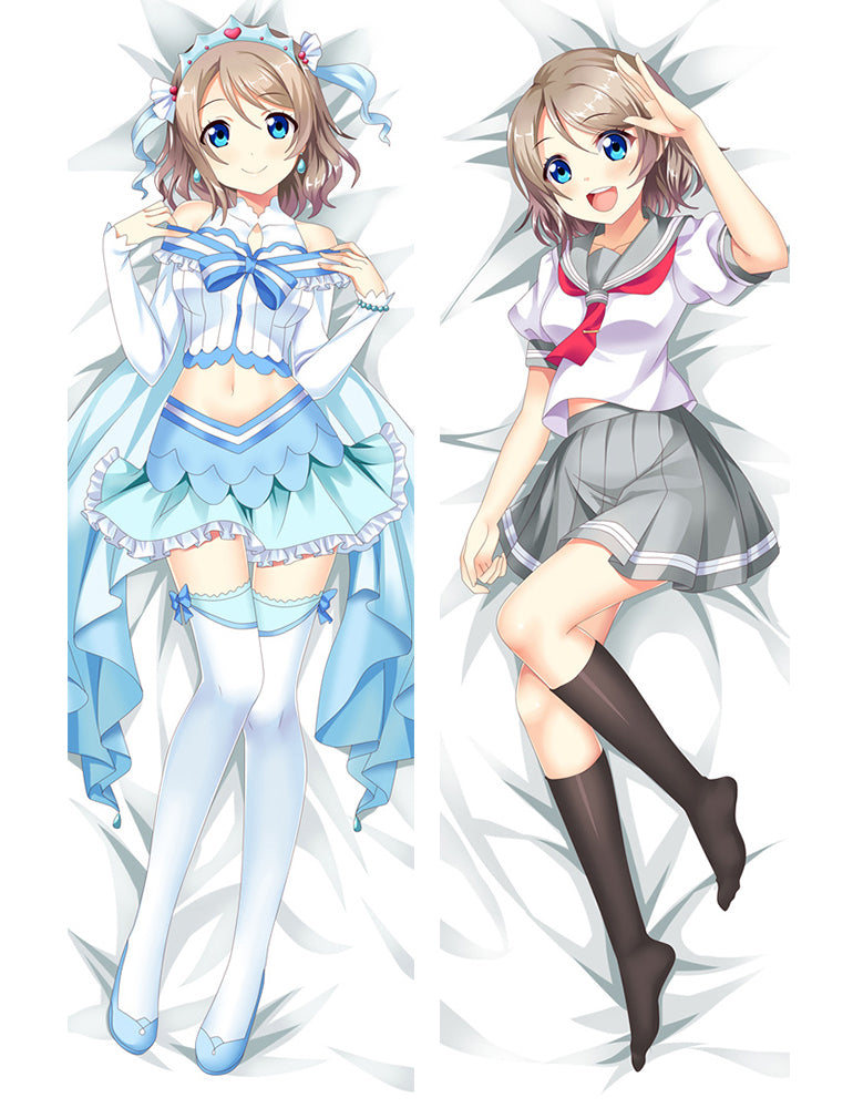 Love Live! You Watanabe Anime Dakimakura Pillow Cover image 0
