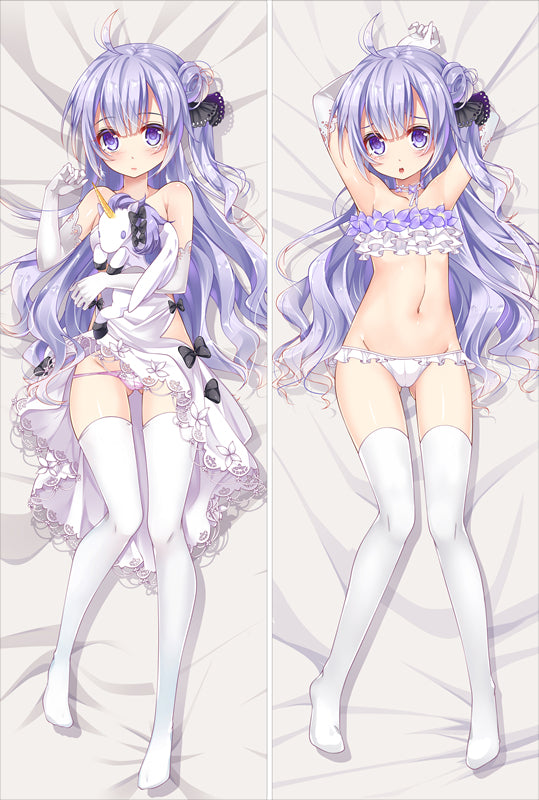 Azur Lane Unicorn Anime Dakimakura Pillow Cover image 0