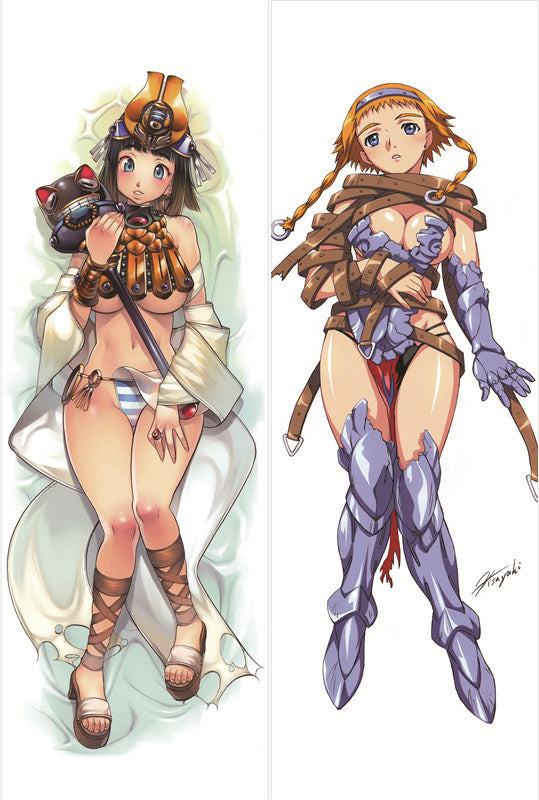 Queen's Blade Anime Dakimakura Body Pillow Cover image 0