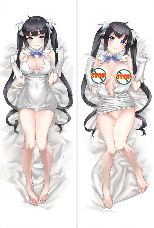 Is It Wrong to Try to Pick Up Girls in a Dungeon Hestia Anime Dakimakura Waifu Pillow Case image 0