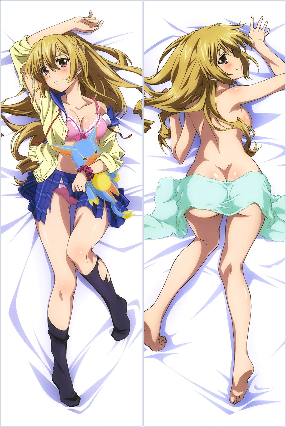 Strike the Blood Cyber Empress Anime Dakimakura Pillow Cover image 0