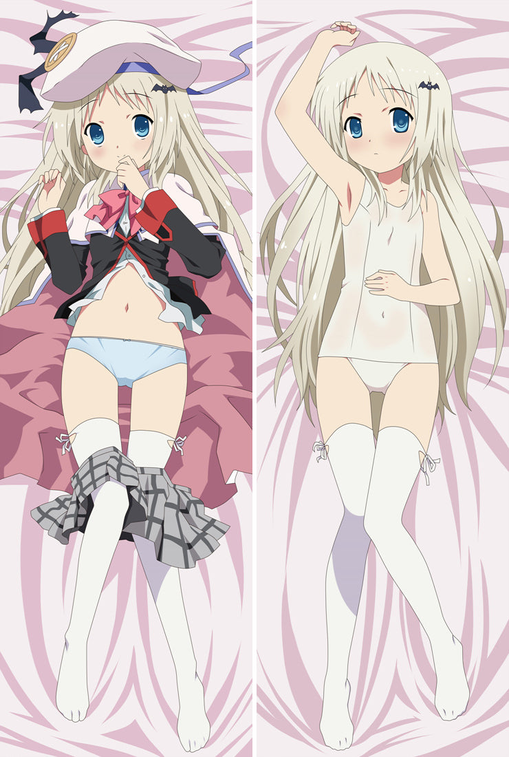 Little Busters! Kudryavka Noumi Anime Dakimakura Pillow Cover image 0