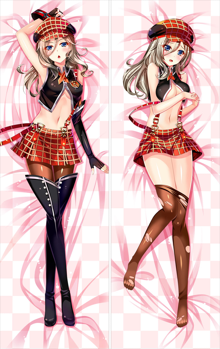 God Eater Alisa Ilinichina Amiella Anime Dakimakura Japanese Pillow Cover image 0