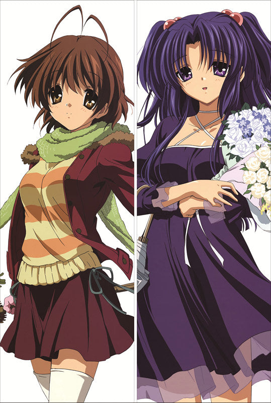 Clannad Furukawa Nagisa Anime Dakimakura Body Pillow Cover image 0
