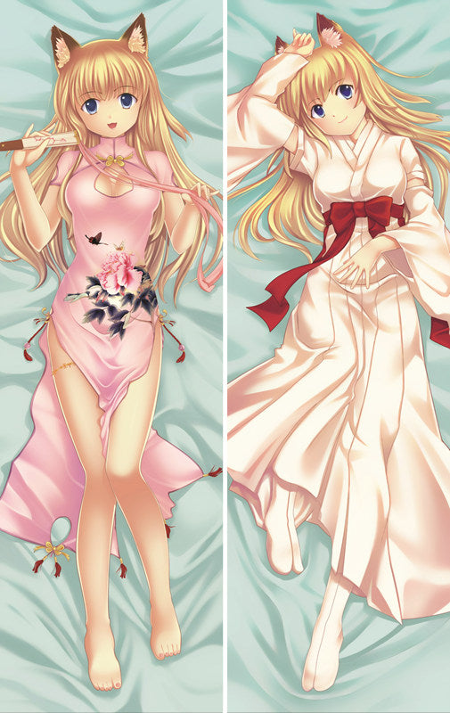 Kanokon Chizuru Minamoto Anime Dakimakura Pillow Cover image 0