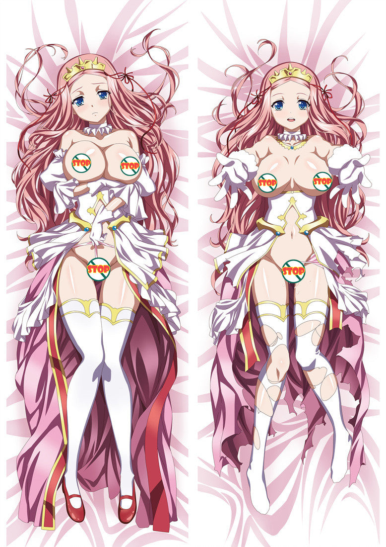 Kuroinu ~ Kedakaki Seijo wa Hakudaku ni Somaru ~ Anime Girl Body Pillow Case Cover image 0