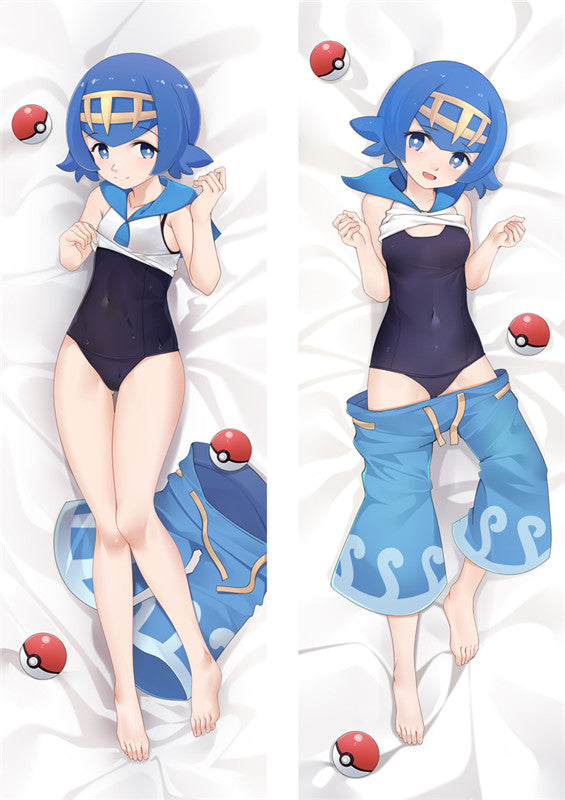Pokemon Sword and Shield Lana Dakimakura Body Pillow Cover image 0