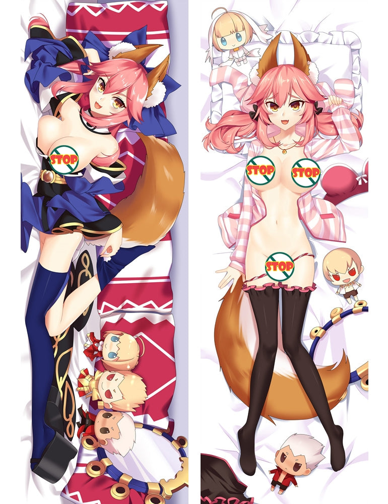 Anime Fate Grand Order Tamamo no Mae Dakimakura Hug Body Pillow Cover image 0