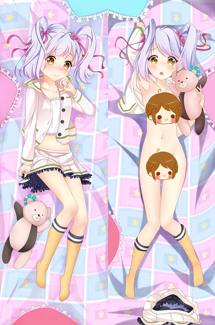 Myriad Colors Phantom World KUMAMAKURA_Kurumi Anime Dakimakura Pillow Cover image 0