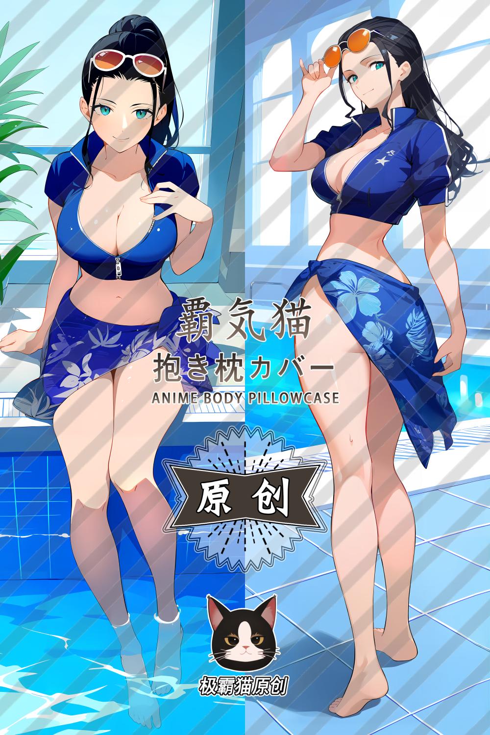 One Piece Robin Anime Dakimakura Body Pillow Cover image 0