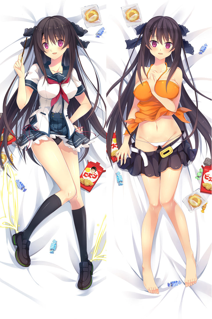 Aokana: Four Rhythm Across the Blue Tobisawa Misaki Anime Dakimakura Pillow Cover image 0