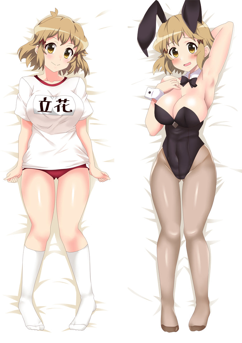Symphogear Hibiki Tachibana Anime Dakimakura Body Pillow Cover image 0