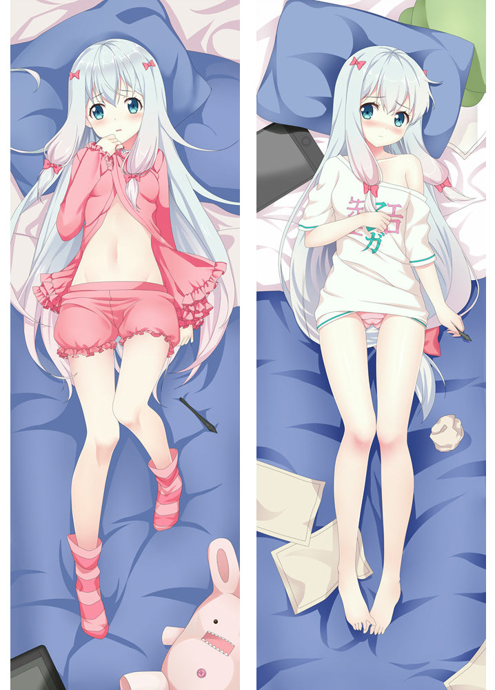 Eromanga Sensei Izumi Sagiri Cute Dakimakura Pillow Case Cover Hugging Body image 0