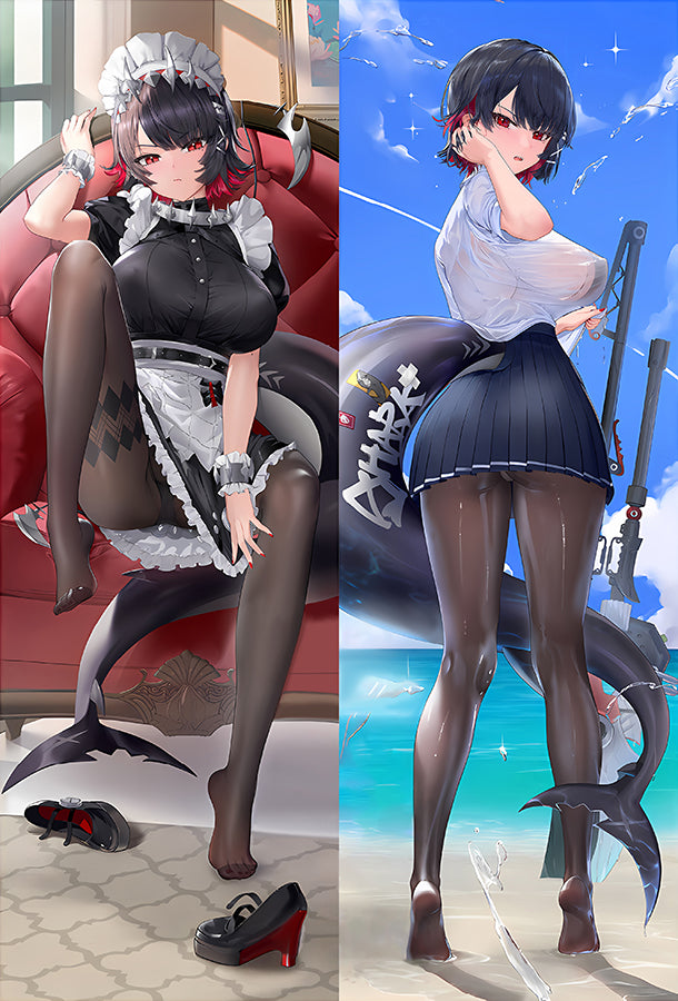 Zenless Zone Zero Ellen Joe Anime Dakimakura Girl Body Pillow Cover image 0