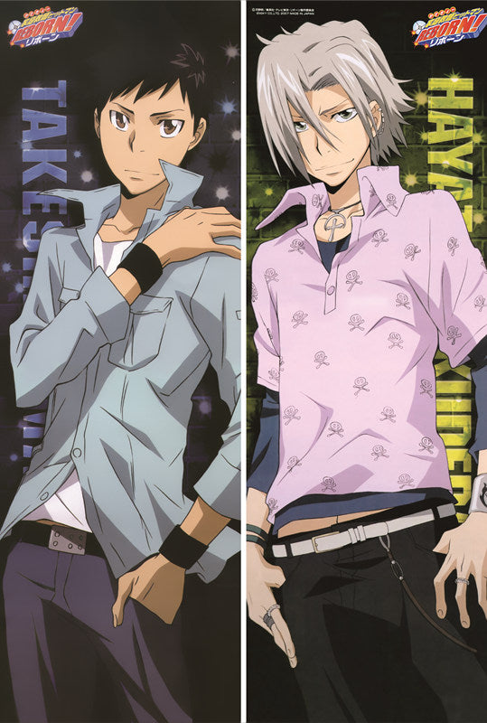 Reborn! Hayato Gokudera Anime Dakimakura Body Pillow Case image 0