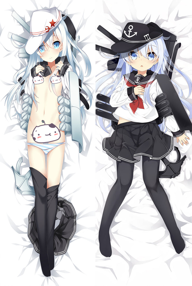 Kantai Collection Hibiki Anime Dakimakura Pillow Cover image 0