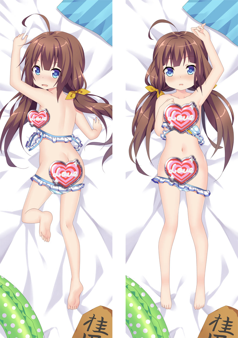 Ai Hinatsuru Anime Dakimakura Pillow Cover The Ryuo's Work Is Never Done! image 0