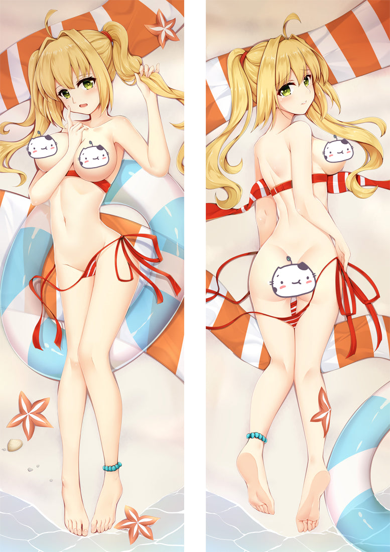 Fate/Grand Order NERÃ CLAVDIVS CAESAR Anime Dakimakura Pillow Cover image 0