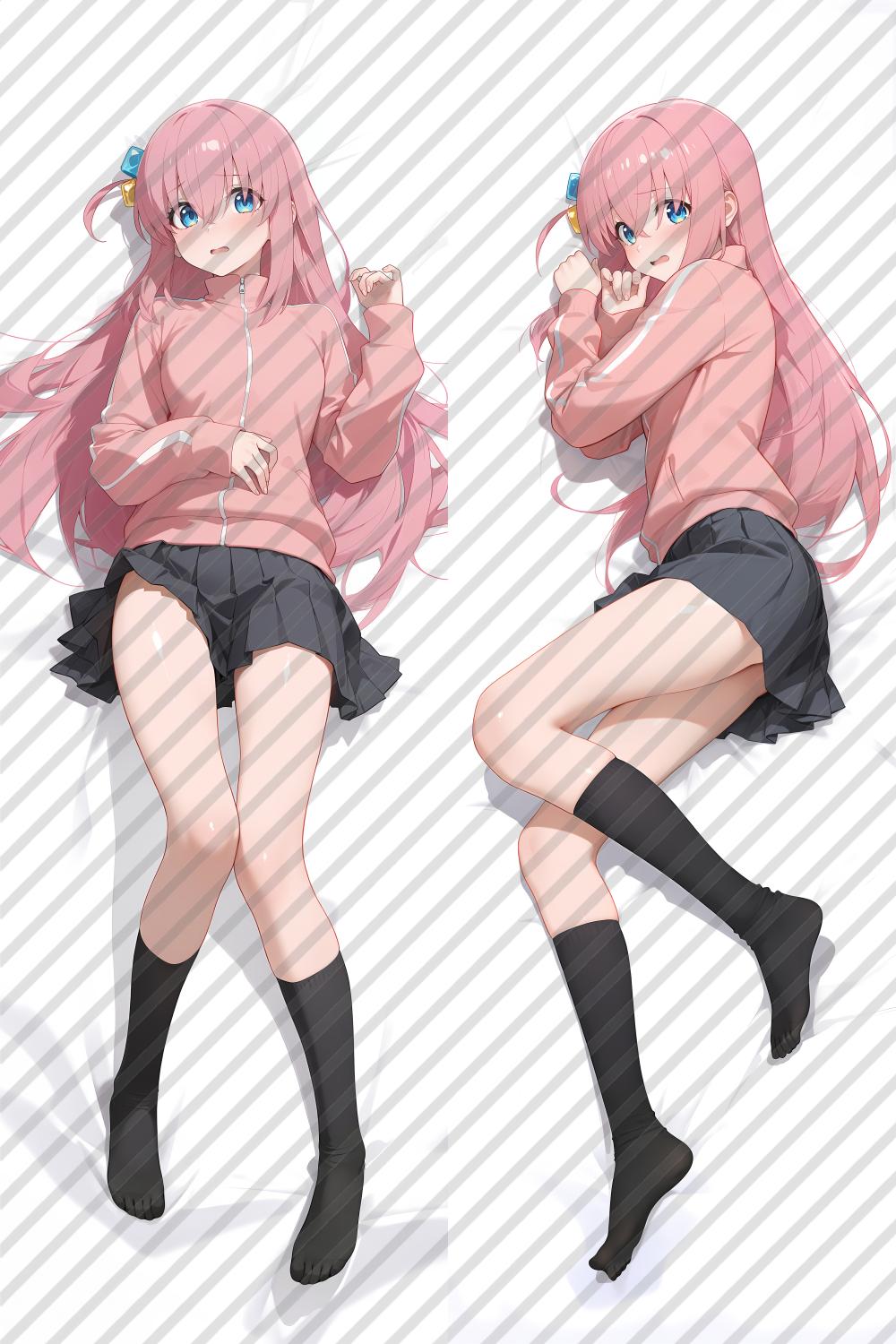 Bocchi the Rock! Gotoh Hitori Anime Dakimakura Body Pillow Cover image 0